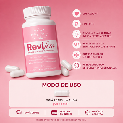 ReviFem® — Revitalizá tu feminidad desde adentro